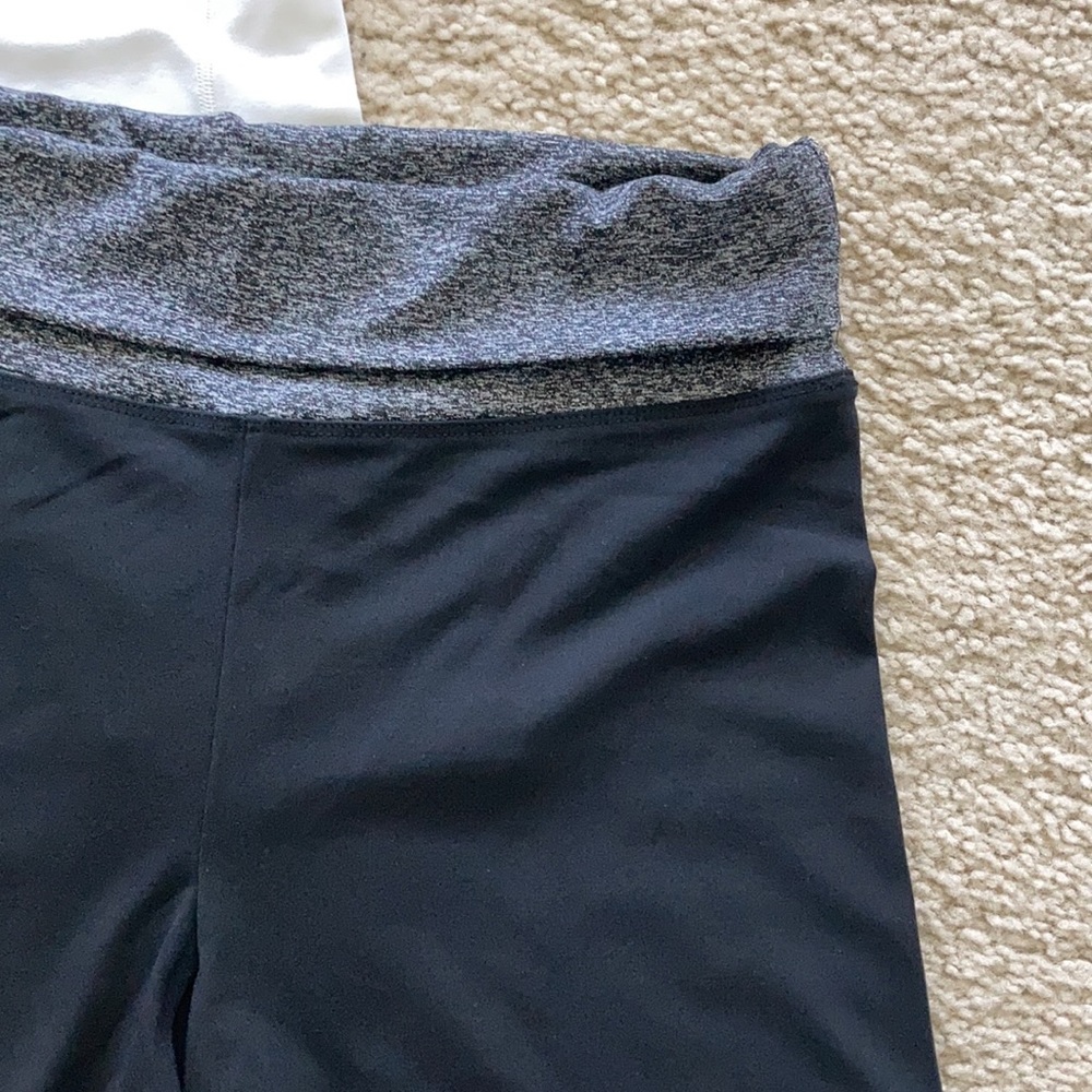 Black & Grey Athletic Shorts - Picture 5 of 9